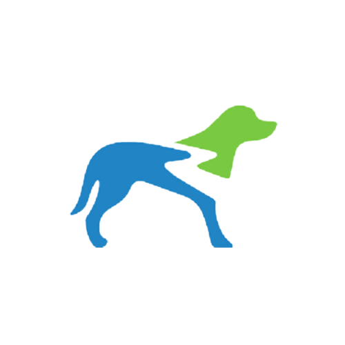 Smart dog icon